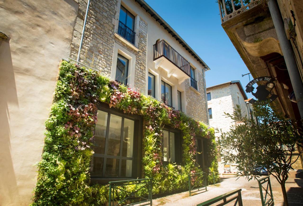 Les Fleurines Boutique Hôtel Centre Ville Villefranche-de-Rouergue Exterior foto